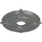 Ekena Millwork Attica Ceiling Medallion (Fits Canopies up to 5"), Hand-Painted Silver, 18"OD x 4"ID x 5/8"P CM18ATSLS - alternate 3